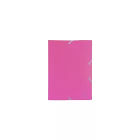 Gumis mappa, PP, A4, EXACOMPTA "Opaque", fukszia