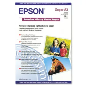   S041316 Fotópapír, tintasugaras, A3+, 255 g, fényes, EPSON