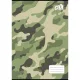 Füzet, tűzött, A4, kockás, 32 lap, COOL BY VICTORIA "Camouflage", "87-32"