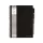 Spirálfüzet, A4, vonalas, 125 lap, PUKKA PAD "Black project book", fekete