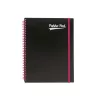Spirálfüzet, A4+, vonalas, 100 lap, PUKKA PAD, "Neon notepad"