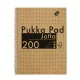 Spirálfüzet, A4, vonalas, 100 lap, PUKKA PAD "Jotta Kraft"