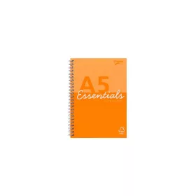   Spirálfüzet, A5, vonalas, 80 lap, PUKKA PAD "Unipad Essentials Jotta", vegyes