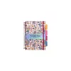 Spirálfüzet, B5, vonalas, 100 lap, PUKKA PAD "Project Book Bloom", vegyes minta