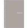 Spirálfüzet, A6, kockás, 80 lap, PP borító, SHKOLYARYK "Genius", vegyes