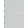 Spirálfüzet, A6, kockás, 80 lap, PP borító, SHKOLYARYK "Genius Pastel", vegyes