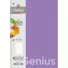 Spirálfüzet, A4, kockás, 80 lap, PP bortító, SHKOLYARYK "Genius", vegyes