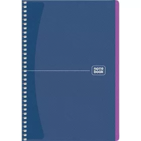   Spirálfüzet, A5, kockás, 80 lap, SHKOLYARYK "Notebook", vegyes