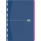 Spirálfüzet, A5, kockás, 80 lap, SHKOLYARYK "Notebook", vegyes