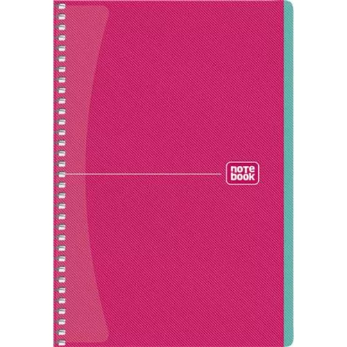 Spirálfüzet, A5, kockás, 80 lap, SHKOLYARYK "Notebook", vegyes