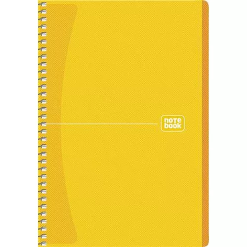Spirálfüzet, A5, kockás, 80 lap, SHKOLYARYK "Notebook", vegyes