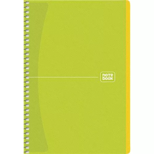 Spirálfüzet, A5, kockás, 80 lap, SHKOLYARYK "Notebook", vegyes