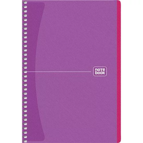 Spirálfüzet, A5, kockás, 80 lap, SHKOLYARYK "Notebook", vegyes