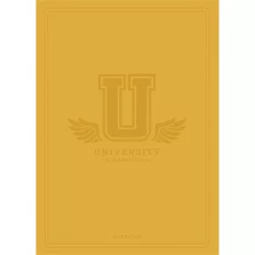   Füzet, tűzött, A5, kockás, 60 lap, SHKOLYARYK "University International", vegyes