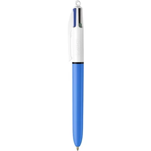 Golyóstoll, 0,32 mm, nyomógombos, négyszínű, BIC "4 Colours Original"