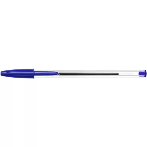 Golyóstoll, 0,32mm, kupakos, BIC "Cristal Original", kék