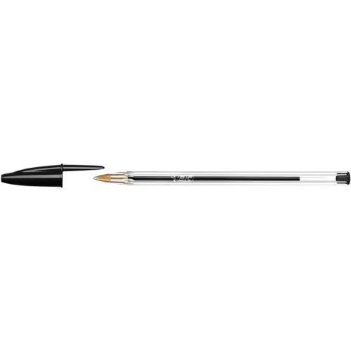Golyóstoll, 0,32 mm, kupakos, BIC "Cristal Original", fekete