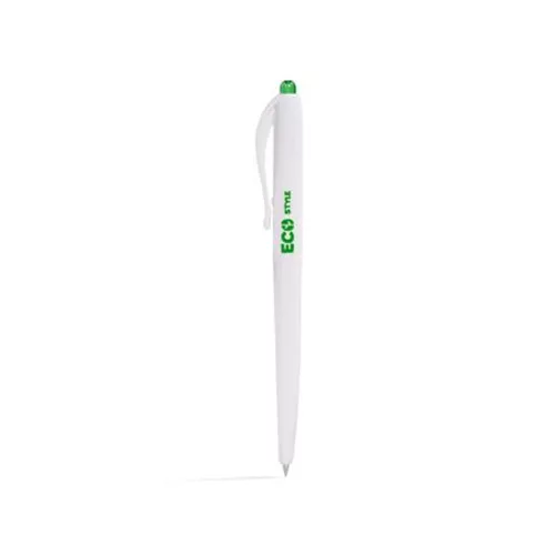Golyóstoll, 0,25 mm, nyomógombos, FLEXOFFICE "FO-029 Eco Style", kék