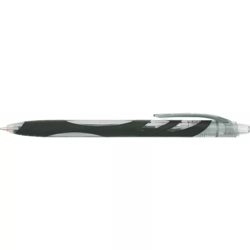 Golyóstoll, 0,27 mm, nyomógombos, ZEBRA "OLA", fekete