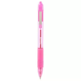   Golyóstoll, 0,27 mm, nyomógombos, ZEBRA "Z-Grip Smooth", rózsaszín