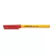 Golyóstoll, 0,3 mm, kupakos, STAEDTLER "Stick 430 F", piros