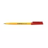 Golyóstoll, 0,3 mm, kupakos, STAEDTLER "Stick 430 F", piros