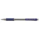 Golyóstoll, 0,4 mm, nyomógombos, UNI "SN-101 Laknock Fine", kék