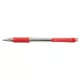 Golyóstoll, 0,4 mm, nyomógombos, UNI "SN-101 Laknock Fine", piros