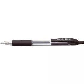   Golyóstoll, 0,7 mm, nyomógombos, PENAC "CCH-3", fekete