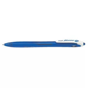   Golyóstoll, 0,21 mm, nyomógombos, PILOT "Rexgrip EF", kék