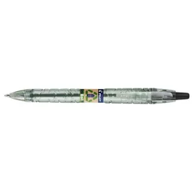   Golyóstoll, 0,27 mm, nyomógombos, PILOT "B2P EcoBall", fekete