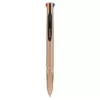 Golyóstoll, 0,37 mm, nyomógombos, négyszínű, ZEBRA "Smooth", rose gold
