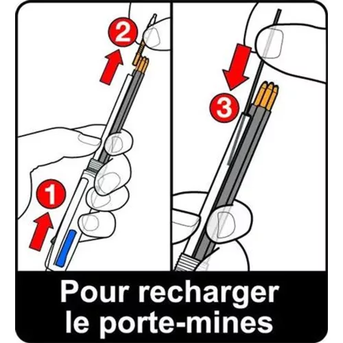 Golyóstoll, háromszínű, nyomósirónnal egyben, BIC "4 Colours" + grafitbél