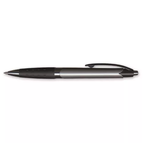 Golyóstoll, 0,4 mm, nyomógombos, vegyes színű test, GRANIT "D510", kék