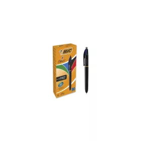   Golyóstoll, 0,32 mm, nyomógombos, négyszínű, BIC "4 Colours Pro"