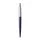 Golyóstoll, 0,7 mm, ezüst színű klip, royal kék tolltest, PARKER, "Royal Jotter", kék