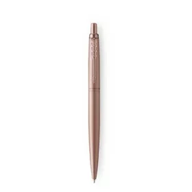   Golyóstoll, 0,7 mm, nyomógombos, rózsaszín klip, rózsaszín tolltest, PARKER, "Royal Jotter XL", kék