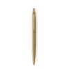 Golyóstoll, 0,7 mm, nyomógombos, arany színű klip, arany tolltest, PARKER, "Royal Jotter XL", kék