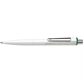   Golyóstoll, 0,5 mm, nyomógombos, SCHNEIDER "K3 Biosafe", zöld