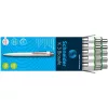 Golyóstoll, 0,5 mm, nyomógombos, SCHNEIDER "K3 Biosafe", zöld
