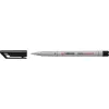 Alkoholmentes marker, OHP, 0,7 mm, STABILO "OHPen F", fekete