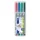 Alkoholmentes marker készlet, OHP, 0,6 mm, STAEDTLER "Lumocolor® 316 F", 4 különböző szín