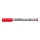 Alkoholmentes marker, OHP, 0,6 mm, STAEDTLER "Lumocolor® 316 F", piros