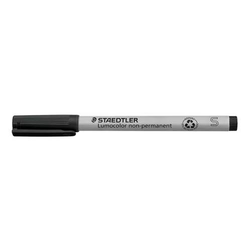 Alkoholmentes marker, OHP, 0,4 mm, STAEDTLER "Lumocolor® 311 S", fekete