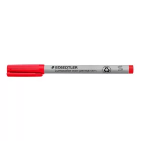   Alkoholmentes marker, OHP, 0,4 mm, STAEDTLER "Lumocolor® 311 S", piros