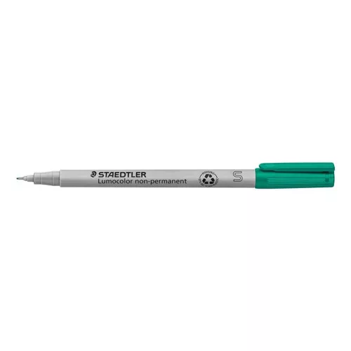 Alkoholmentes marker, OHP, 0,4 mm, STAEDTLER "Lumocolor® 311 S", zöld