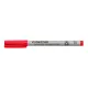 Alkoholmentes marker, OHP, 1 mm, STAEDTLER "Lumocolor® 315 M", piros