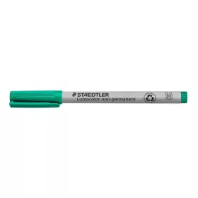   Alkoholmentes marker, OHP, 1 mm, STAEDTLER "Lumocolor® 315 M", zöld