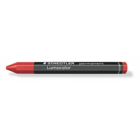   Jelölőkréta, mindenre író, (omnigraph), STAEDTLER "Lumocolor 236", piros
