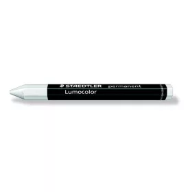   Jelölőkréta, mindenre író, vízálló (omnigraph), STAEDTLER "Lumocolor 236", fehér